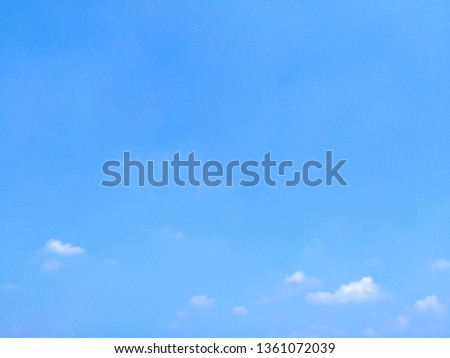 White cloud​ and​ beautiful​ blue sky - Air clouds in the blue sky. - Blue backdrop in the air - Clouds in the air change shape in many - subtle background