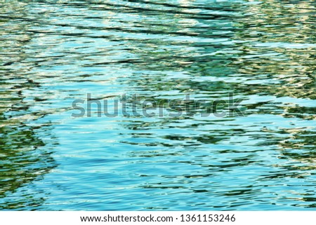 Water surface, abstract artistic ourdoor background