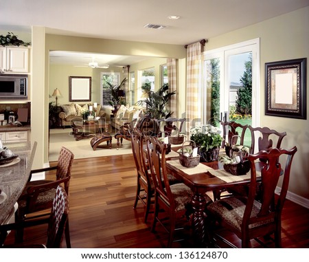 Dinning Room with Living Room Architecture Stock Images,Photos of Living room, Bathroom,Kitchen,Bed room, Office, Interior photography.