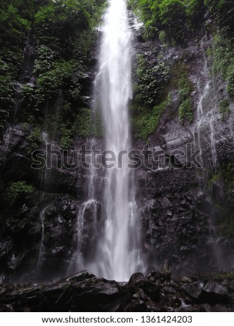 the amazing waterfall