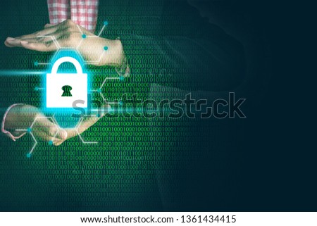 Security of the lock code Important business information, Concept data security.