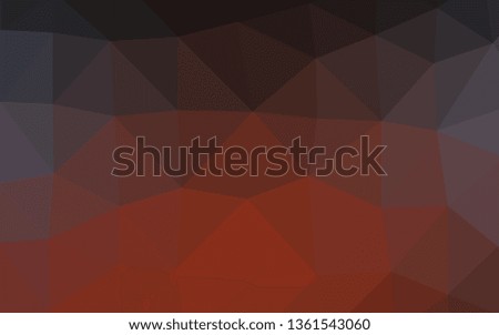 Dark Blue, Red vector blurry triangle template. Brand new colorful illustration in with gradient. Completely new template for your business design.