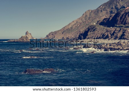 Spectacular ocean view from Roque de Las Bodegas.