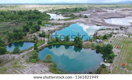 land paradise for farmers Royalty-Free Stock Photo #1361821949