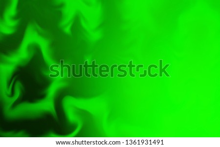 Light Green vector blurred pattern. A completely new colored illustration in blur style. New style design for your brand book.