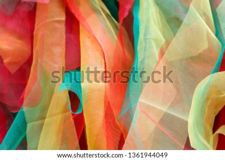 texture of colorful fabric, multi color farbric wallpaper background