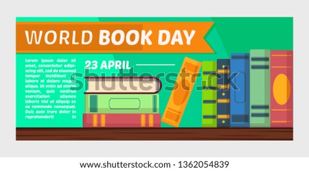 vector stack of books on green background, education vector illustration, book festival, world book day graphic object illustration