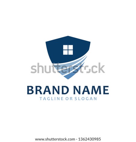 home security logo vector
