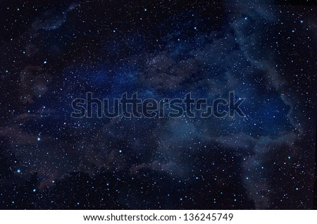 starry in the night sky background,abstract
