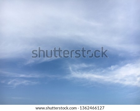 evening sky, abstract clouds