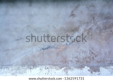 Texture old gray concrete wall background