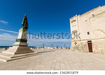 Along the seafront of Otranto