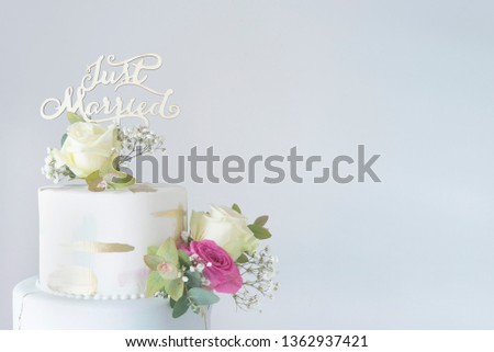 Wedding cake fondant