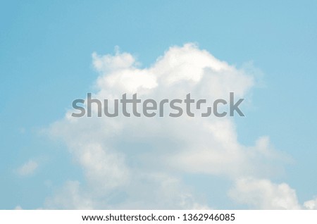 Clouds and sky with blurred pattern background