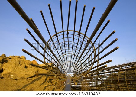 steel rod for construction job