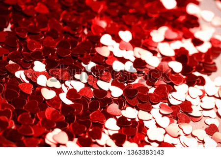 hearts bright background image