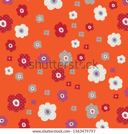 Ditsy floral background. Liberty style. fabric, covers, manufacturing, wallpapers, print, gift wrap.