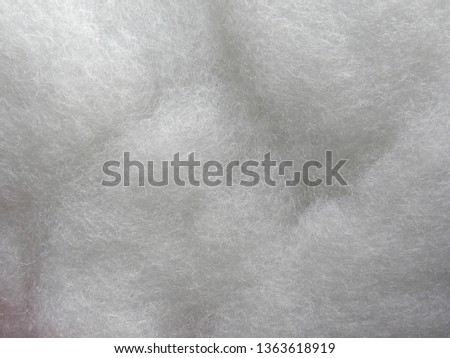 Microfiber pillow and soft toy filling material Royalty-Free Stock Photo #1363618919