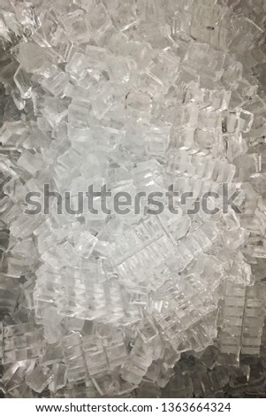 Ice provides freshness in hot weather.
