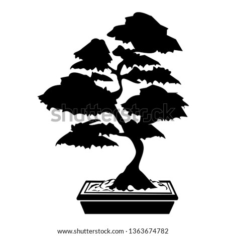 Beautiful bonsai tree vector

 Royalty-Free Stock Photo #1363674782