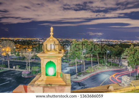 San Jose Landmark at Night