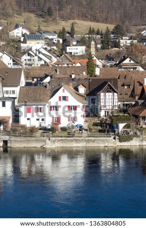 Beautiful houses in Switzerland