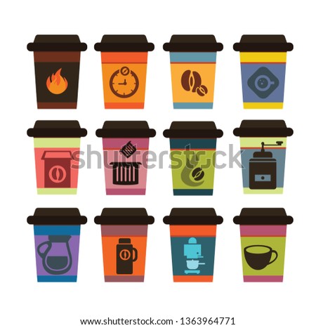 Coffee to go,Paper Cup Coffee collection