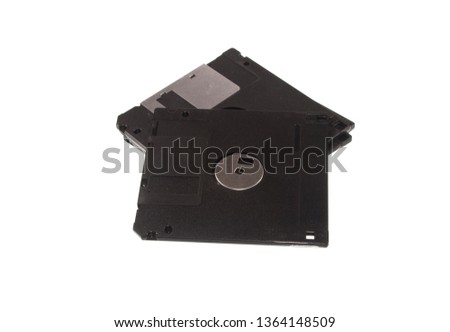 hard drive isolated on white background
