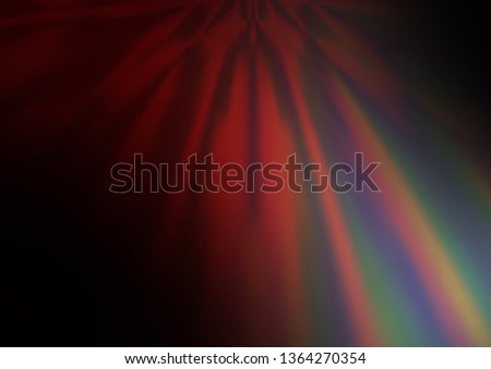 Dark Blue, Red vector blurred bright template. An elegant bright illustration with gradient. The blurred design can be used for your web site.