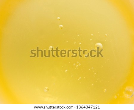 Yellow gel texture