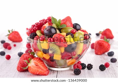 fruits salad Royalty-Free Stock Photo #136439000