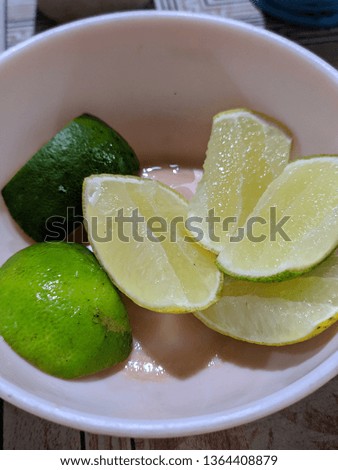 freshness of lime as an enhancer of food pleasure