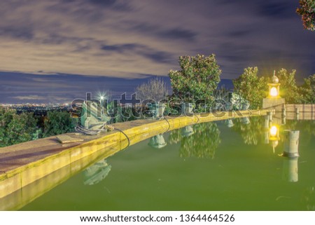   San Jose pond  and At Night