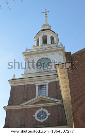 independence hall clock tower