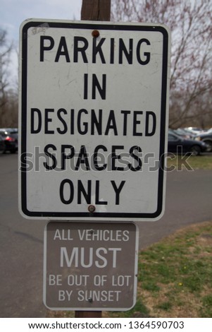 Parking In Designated Spaces 