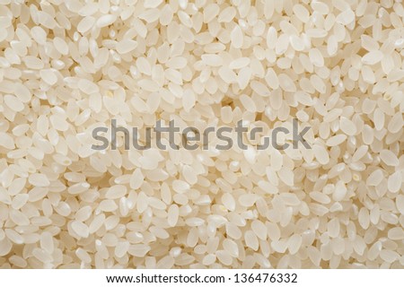 Background image of white rice, japanese food