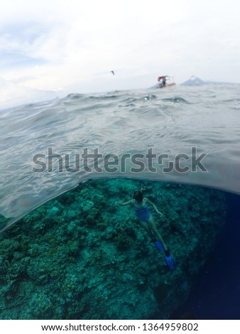 Scuba Diving in Rabaul in 2019 , PNG Islands best scuba diving Royalty-Free Stock Photo #1364959802