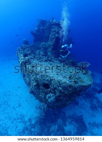 Scuba Diving in Rabaul in 2019 , PNG Islands best scuba diving Royalty-Free Stock Photo #1364959814