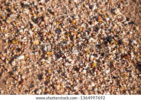 Sand texture on the beach. Natural background. summer