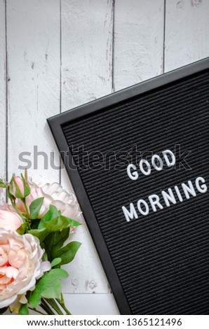 Letterboard black with white plastic letters letter board quote