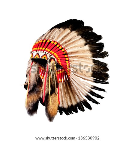 CHEROKEE-HEADDRESS Stock Photos and 