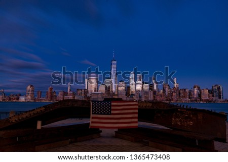 New York Skyline from New Jersy