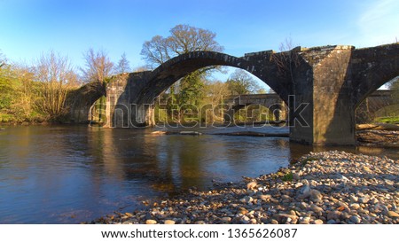 Cromwell Bridge in Lancashire. England