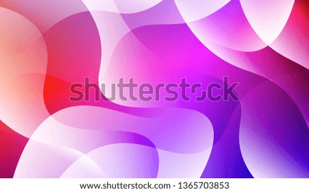 Blurred Decorative Design In Abstract Style With Wave, Curve Lines. For Elegant Pattern Cover Book. Vector Illustration with Color Gradient