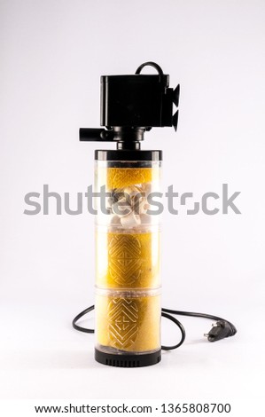 Picture of a Classic Fish Tank Aquarium Filter Pump