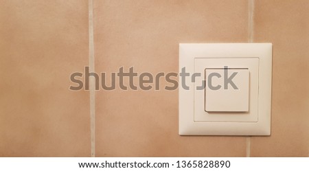 Light switch in the house