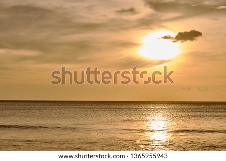 sunset on the Andaman Sea