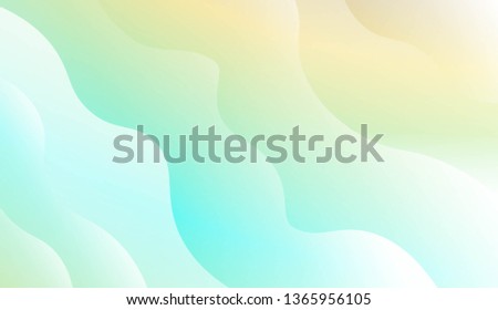 Blurred Decorative Design In Modern Style With Wave, Curve Lines. For Design, Presentation, Business. Vector Illustration with Color Gradient