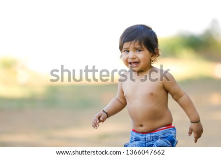 Cute Indian baby boy