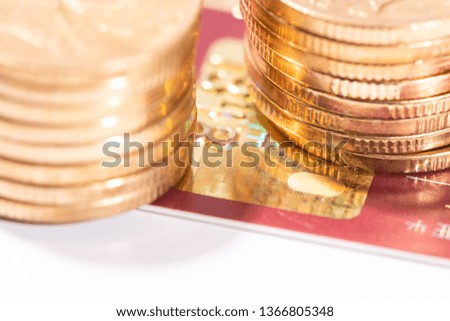 The Coins and bank cards